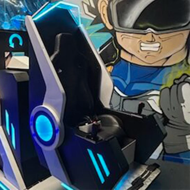Vivez l’expérience VR ultime avec notre chaise dynamique 360° – sensations fortes garanties à Virtual Arena Nevers !